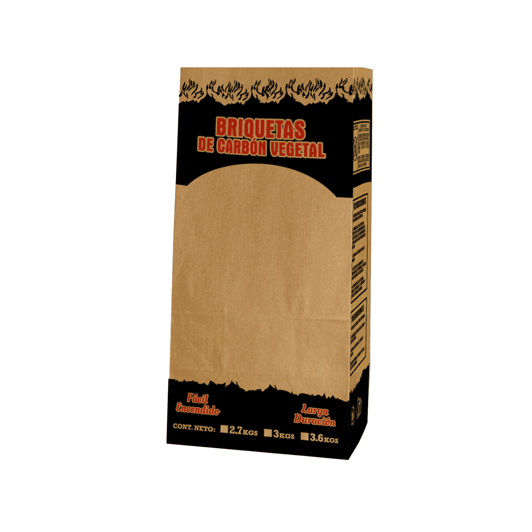 bolsa para briquetas sin logo 3.6kg