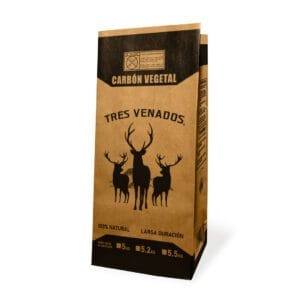 bolsa para carbon Tres Venados 5.5kg doble