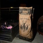 bolsa para carbon tres venados 6.8kg doble capa asador